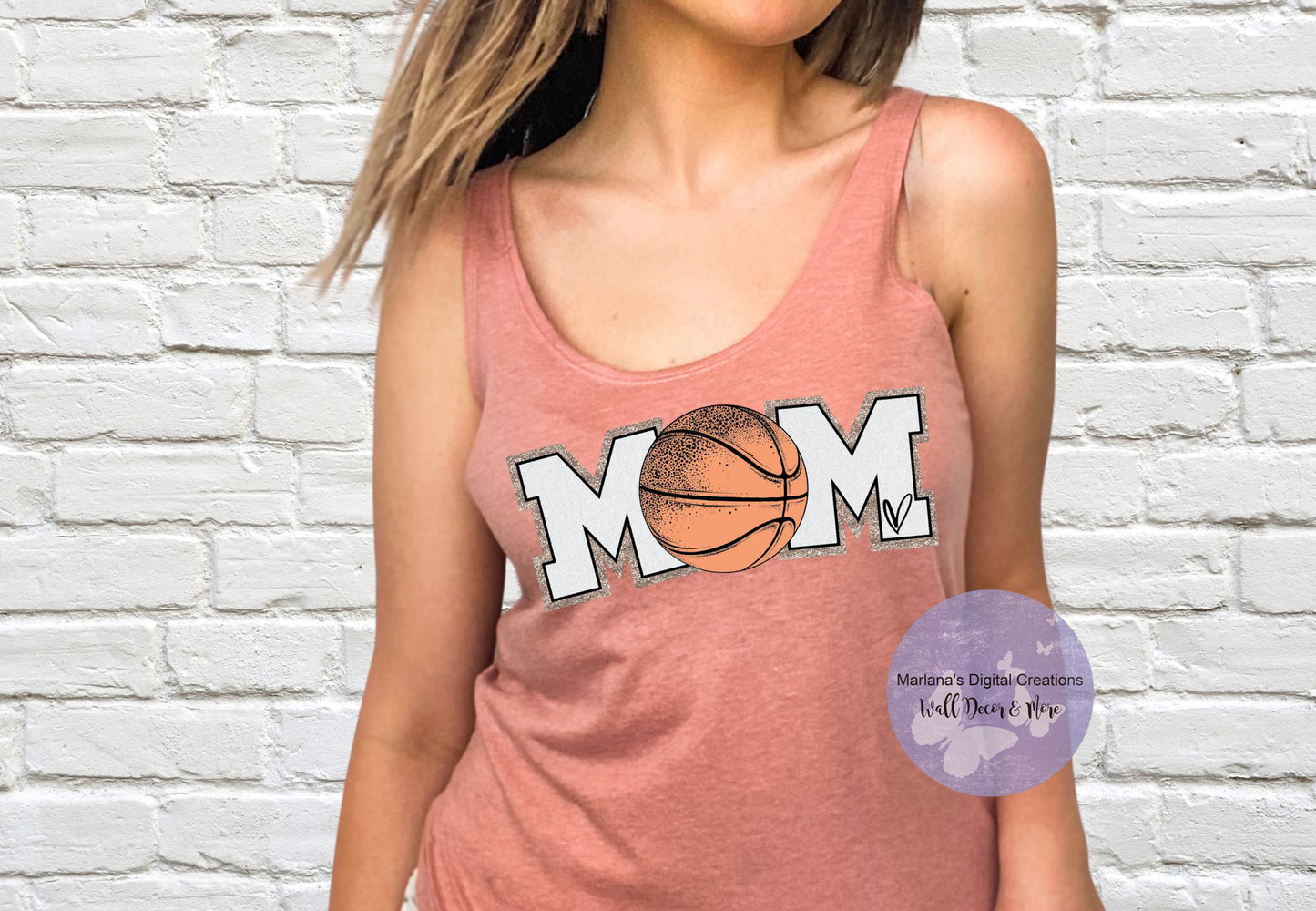 Mom Basketball HMD - Screen Print