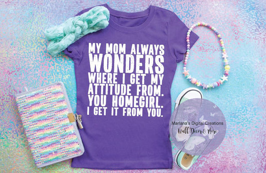 My Mom Always Wonders - Screen Print