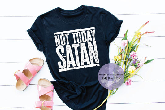 Not Today Satan HMD - Screen Print