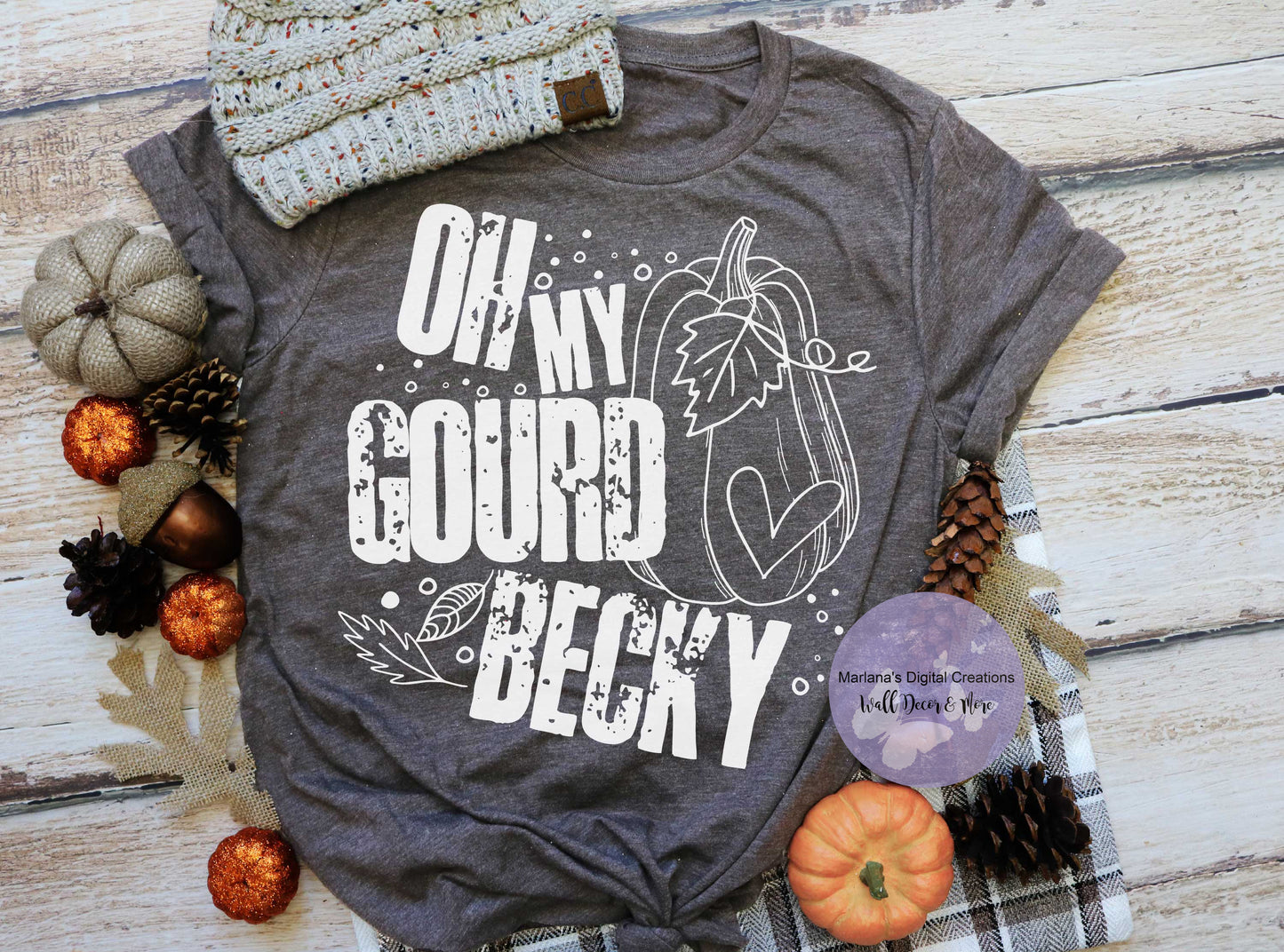 Oh My Gourd Becky HMD - Screen Print