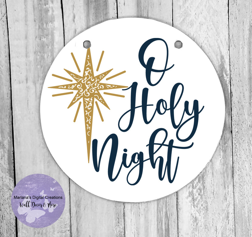 O Holy Night - Circle Sign