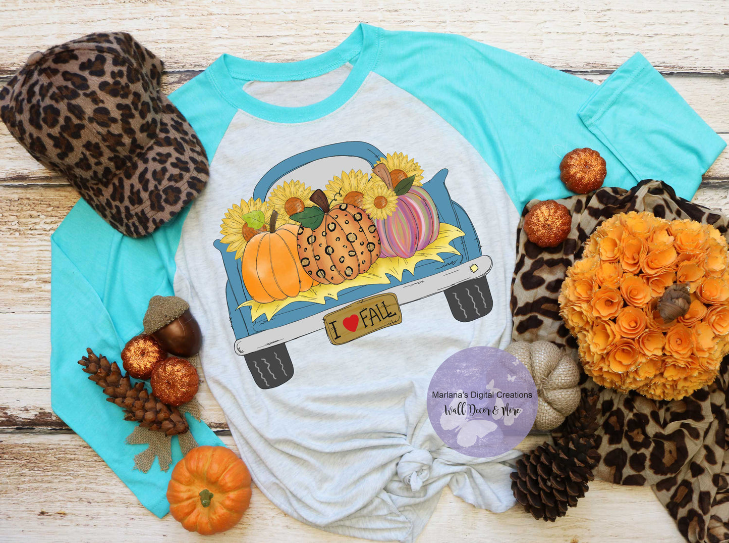 Pumpkin Truck HMD - Screen Print