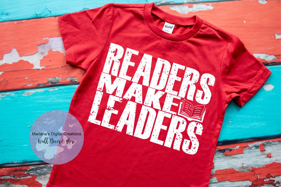Readers Make Leaders - Youth Screen Print