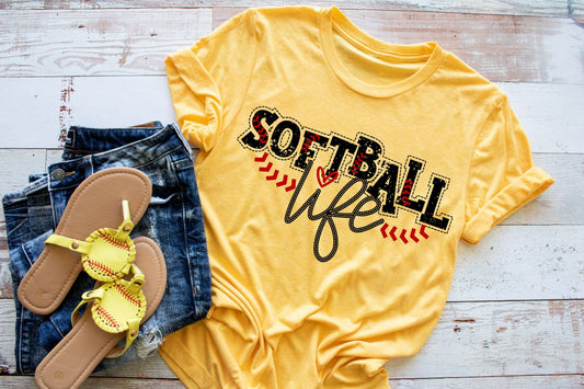 Softball Life - Screen Print