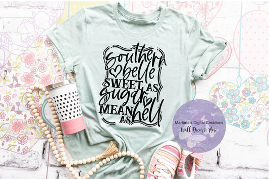 Southern Belle - Screen Print