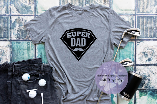 Super Dad - Vinyl Print