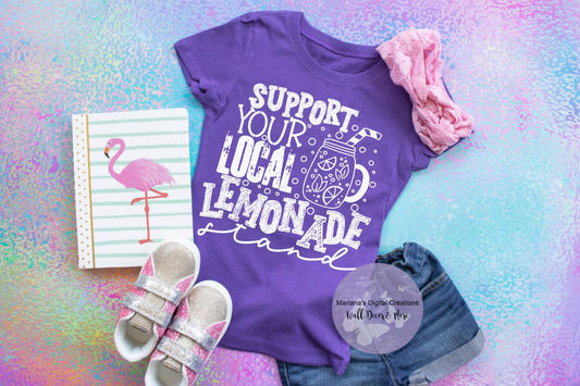 Support Your Local Lemonade Stand HMD - Youth Screen Print