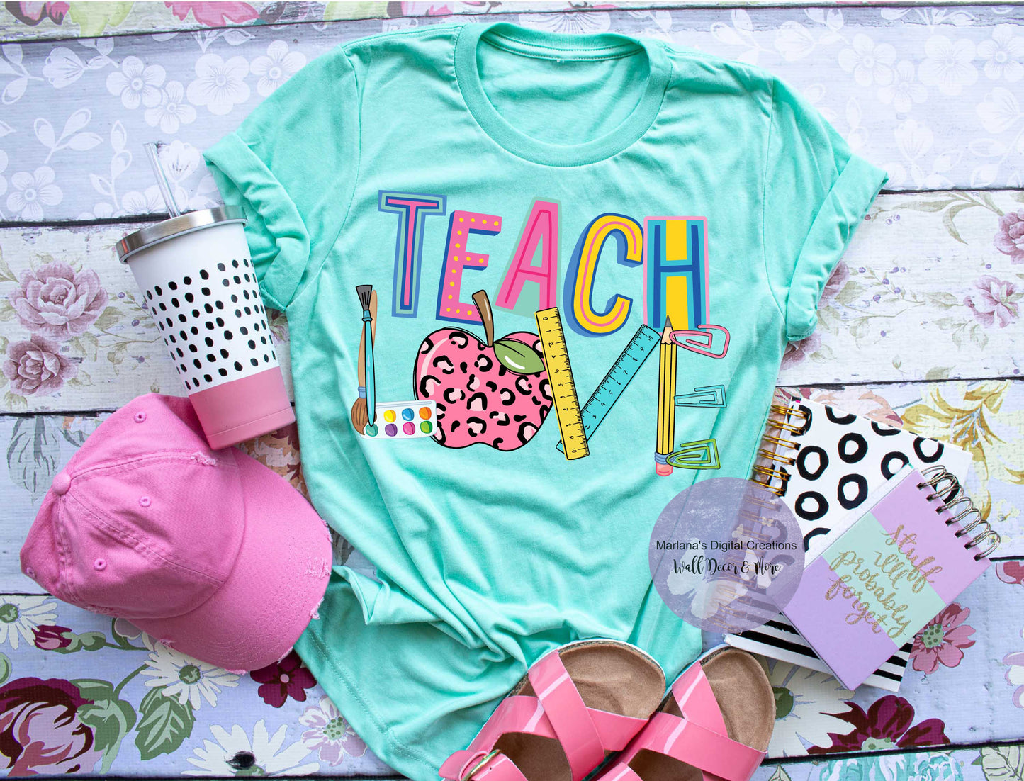 Teach Love HMD - Screen Print