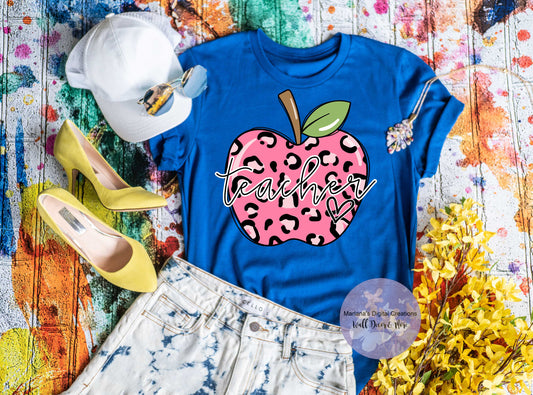 Teacher Apple HMD - Screen Print