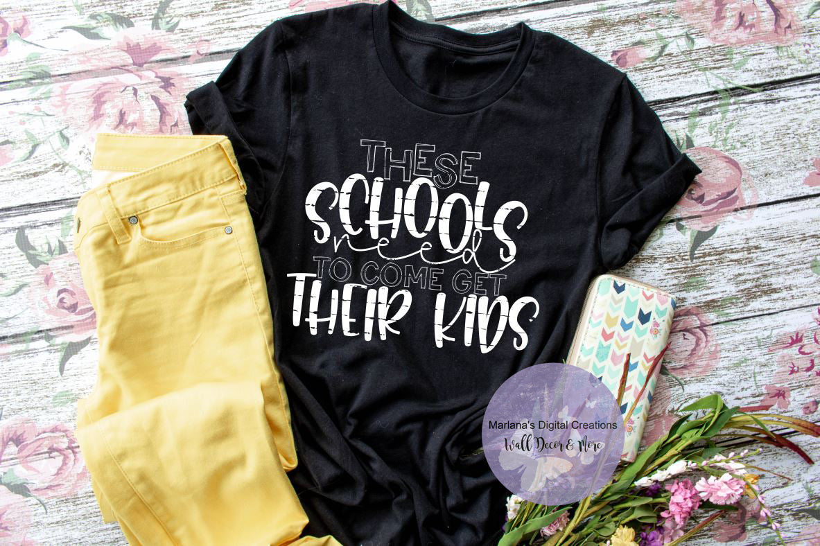 These Schools Need To Come - Screen Print