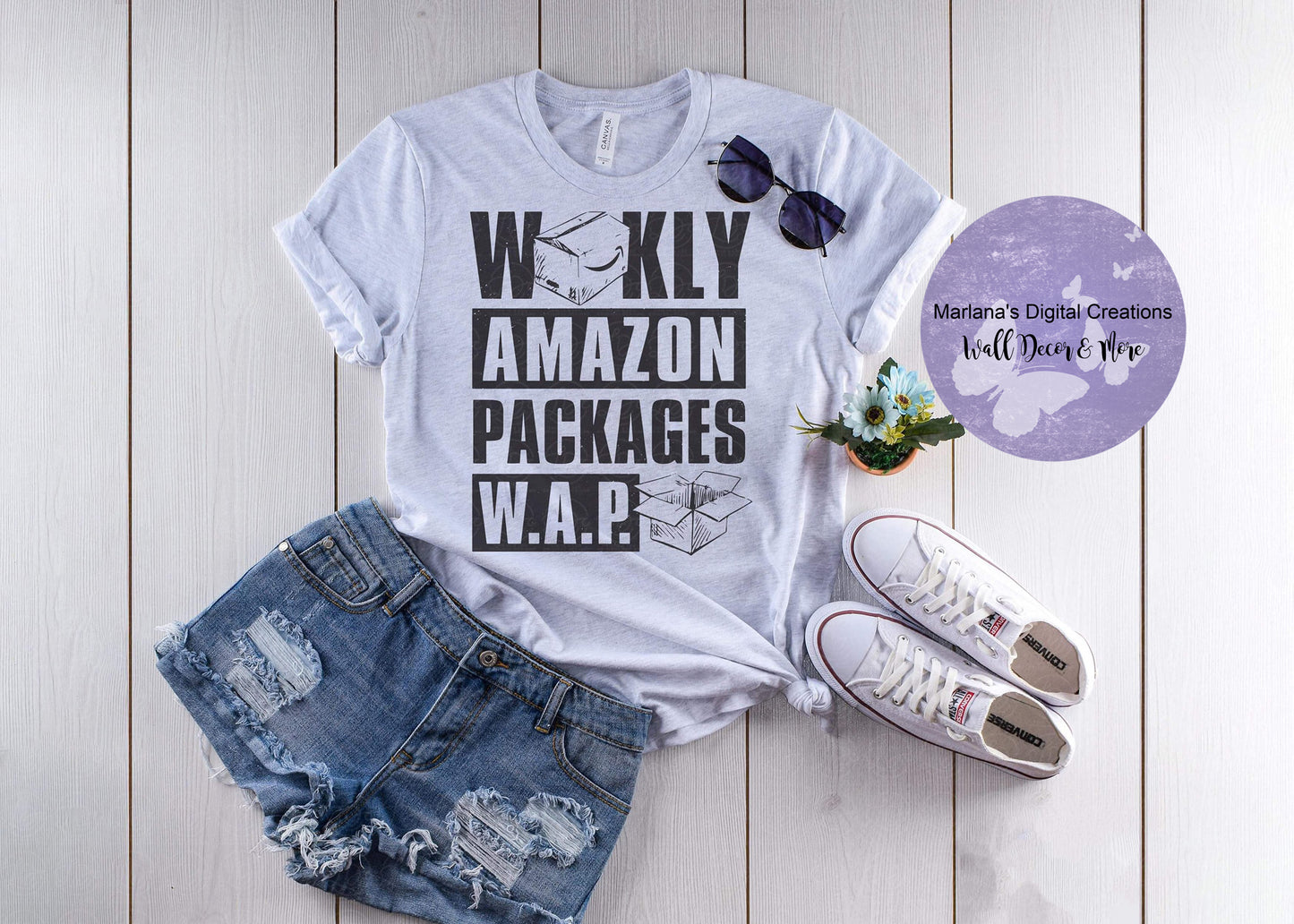 WAP - Weekly Amazon Packages - Screen Print
