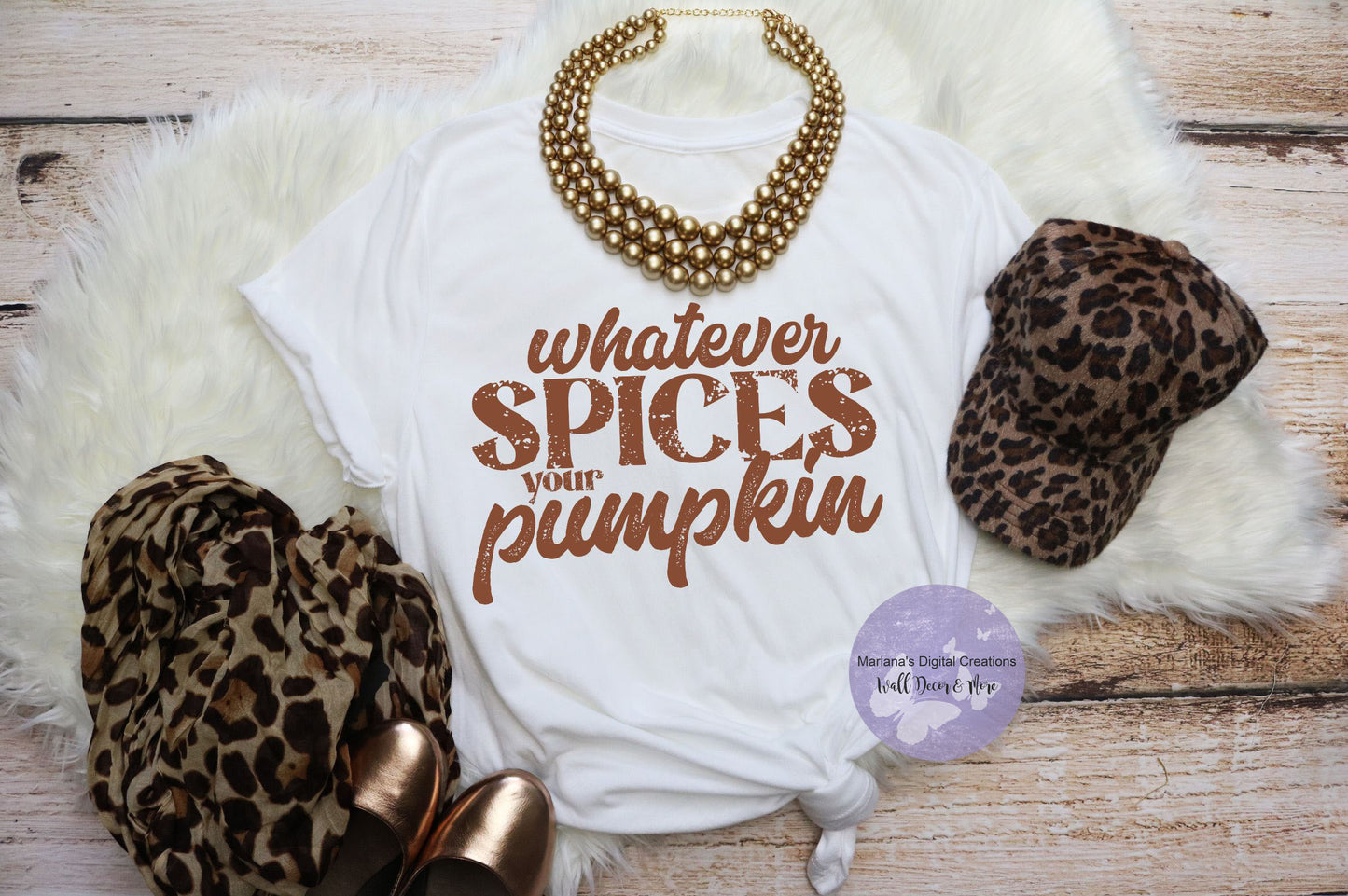 Whatever Spices Your Pumpkin HMD - Screen Print