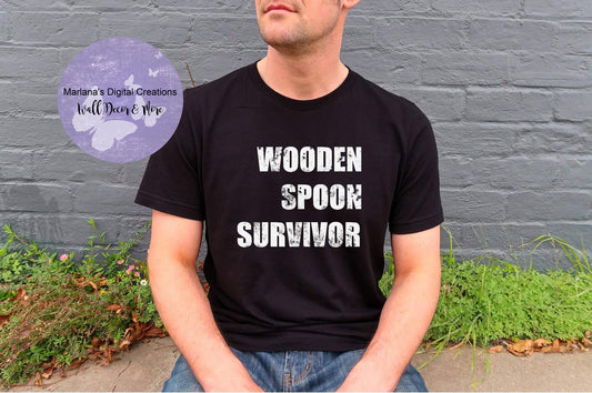 Wooden Spoon Survivor - Screen Print