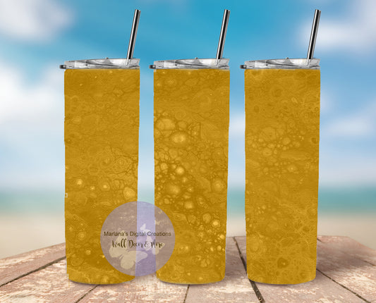 Yellow Fluid 20oz Skinny Tumbler