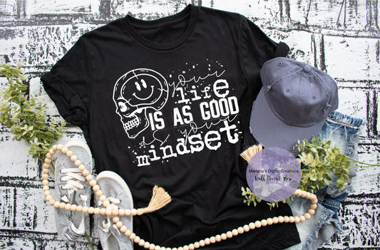 Your Life Is As Good As Your Mindset HMD - Screen Print