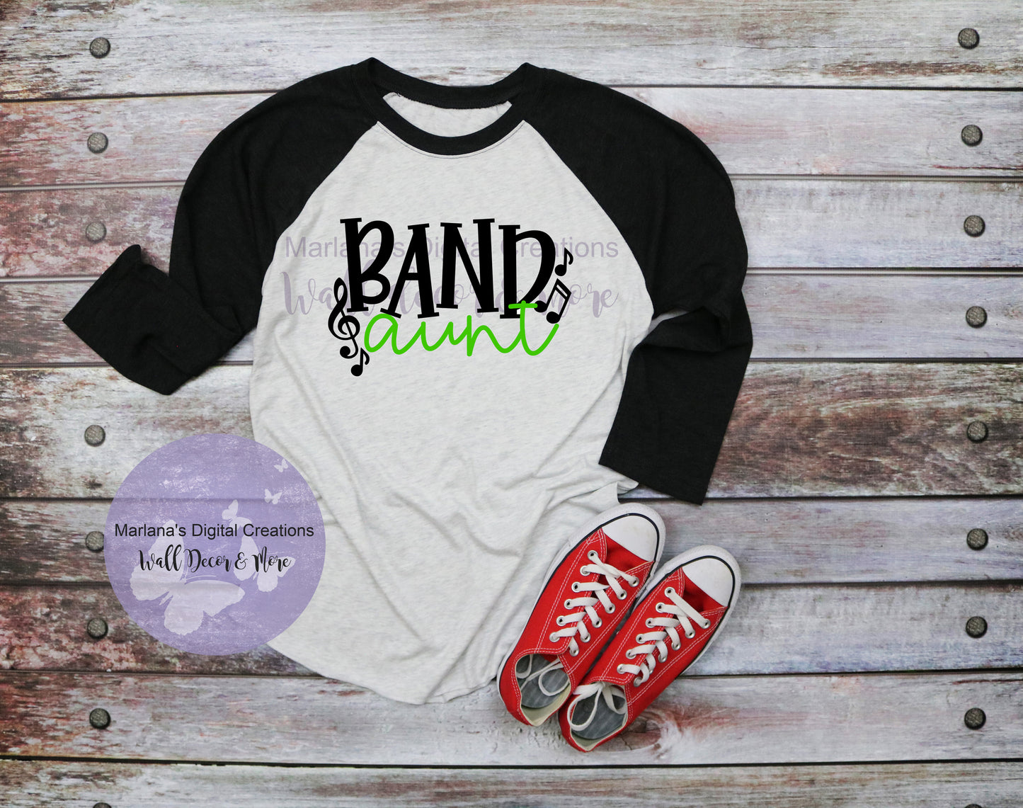 Band Aunt - Vinyl Print