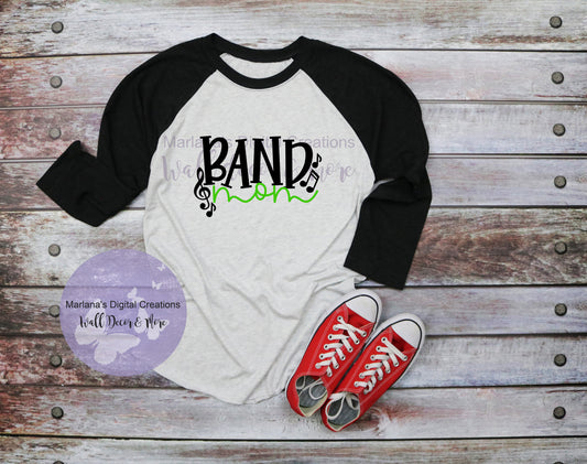 Band Mom - Vinyl Print