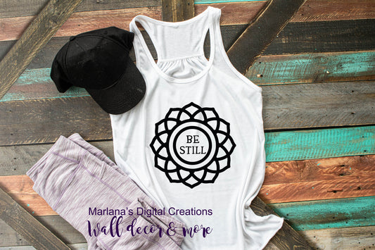 Be Still Yoga - Vinyl Print