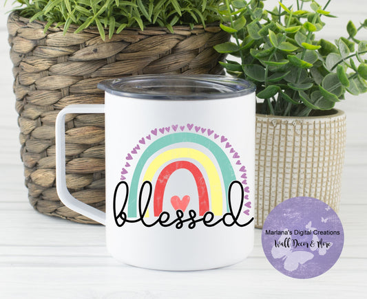 Blessed Rainbow 14oz Townie Mug