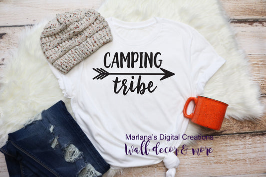 Camping Tribe - Vinyl Print