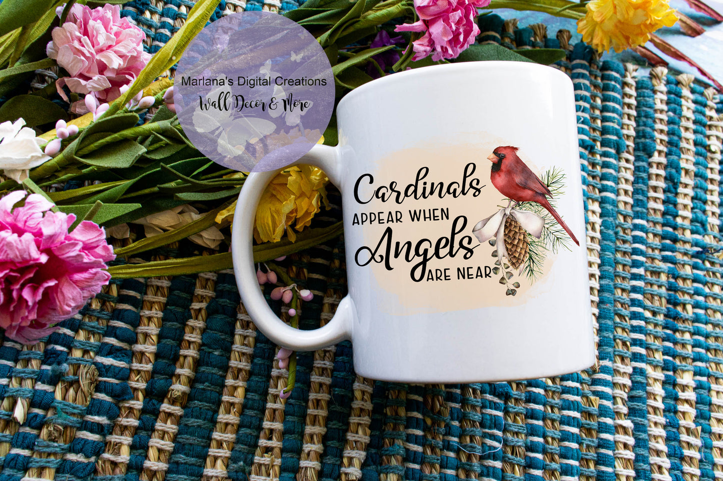 Cardinals Appear When Angels Are Near - Mug