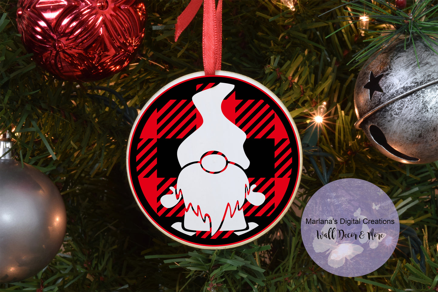 Christmas Gnome 5 - Ornament