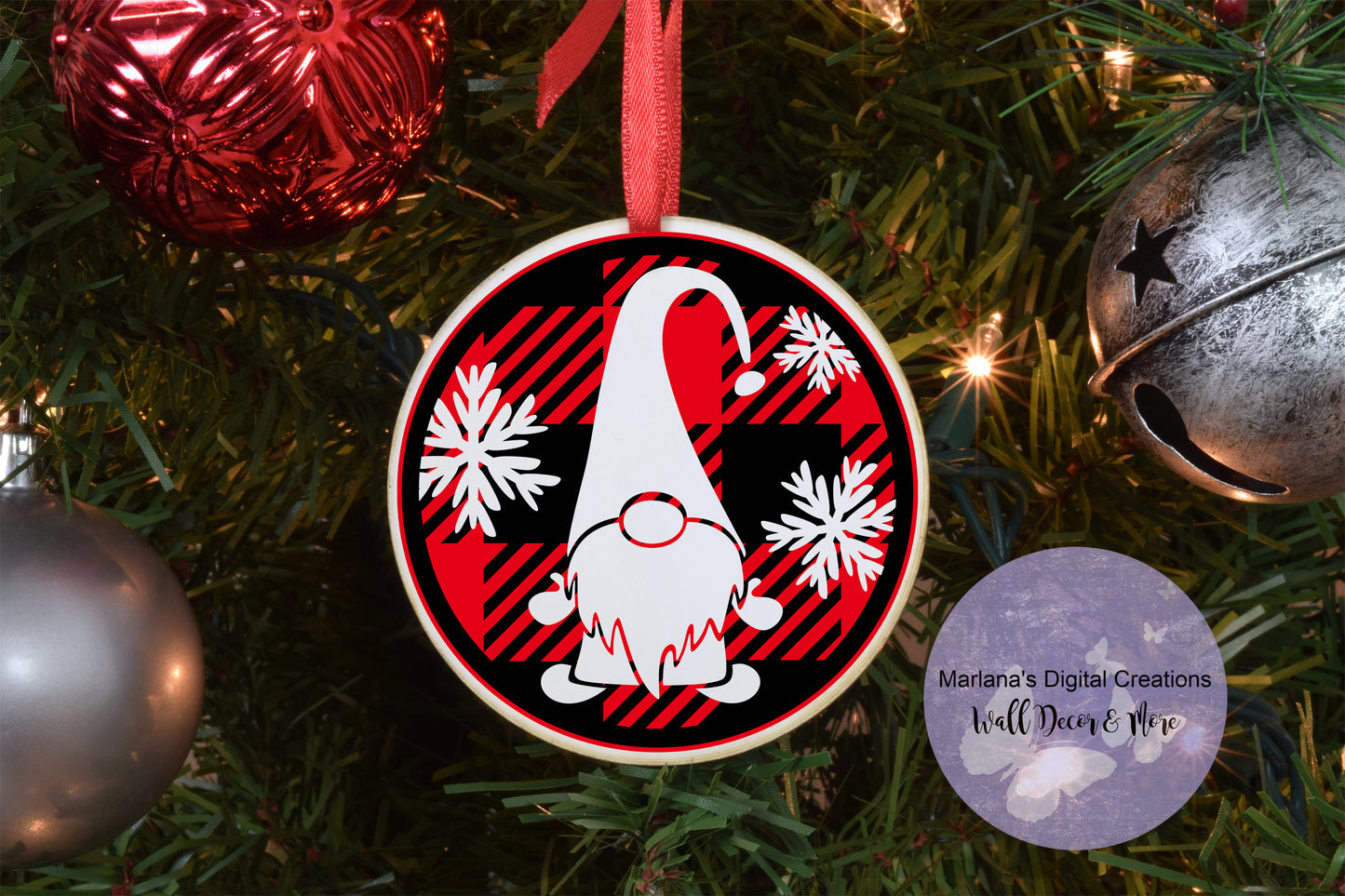 Christmas Gnome 6 - Ornament