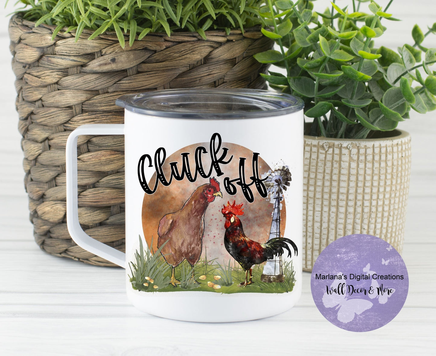 Cluck Off 14oz Townie Mug