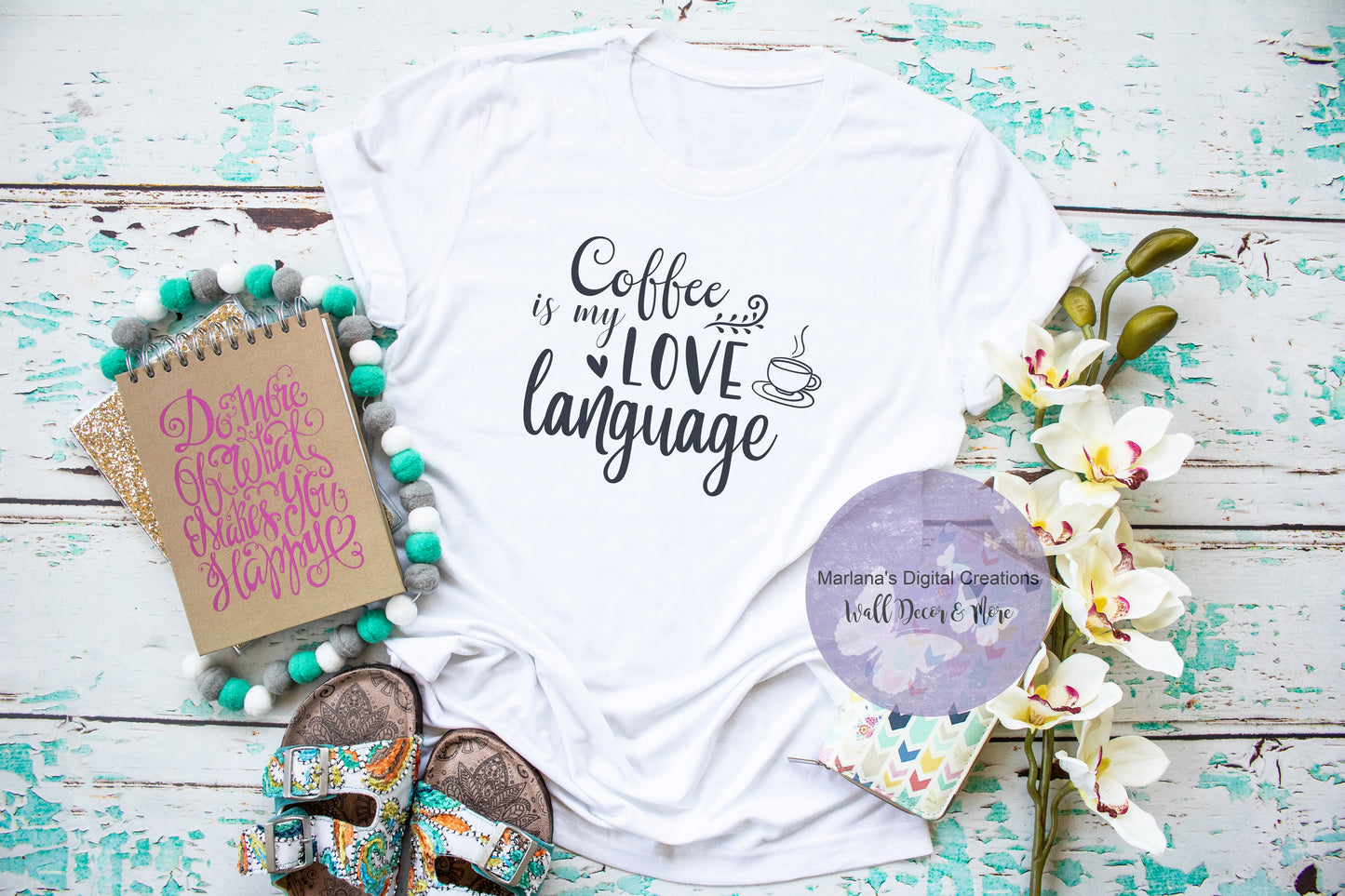 Coffee Is My Love Language-01 - Vinyl Print