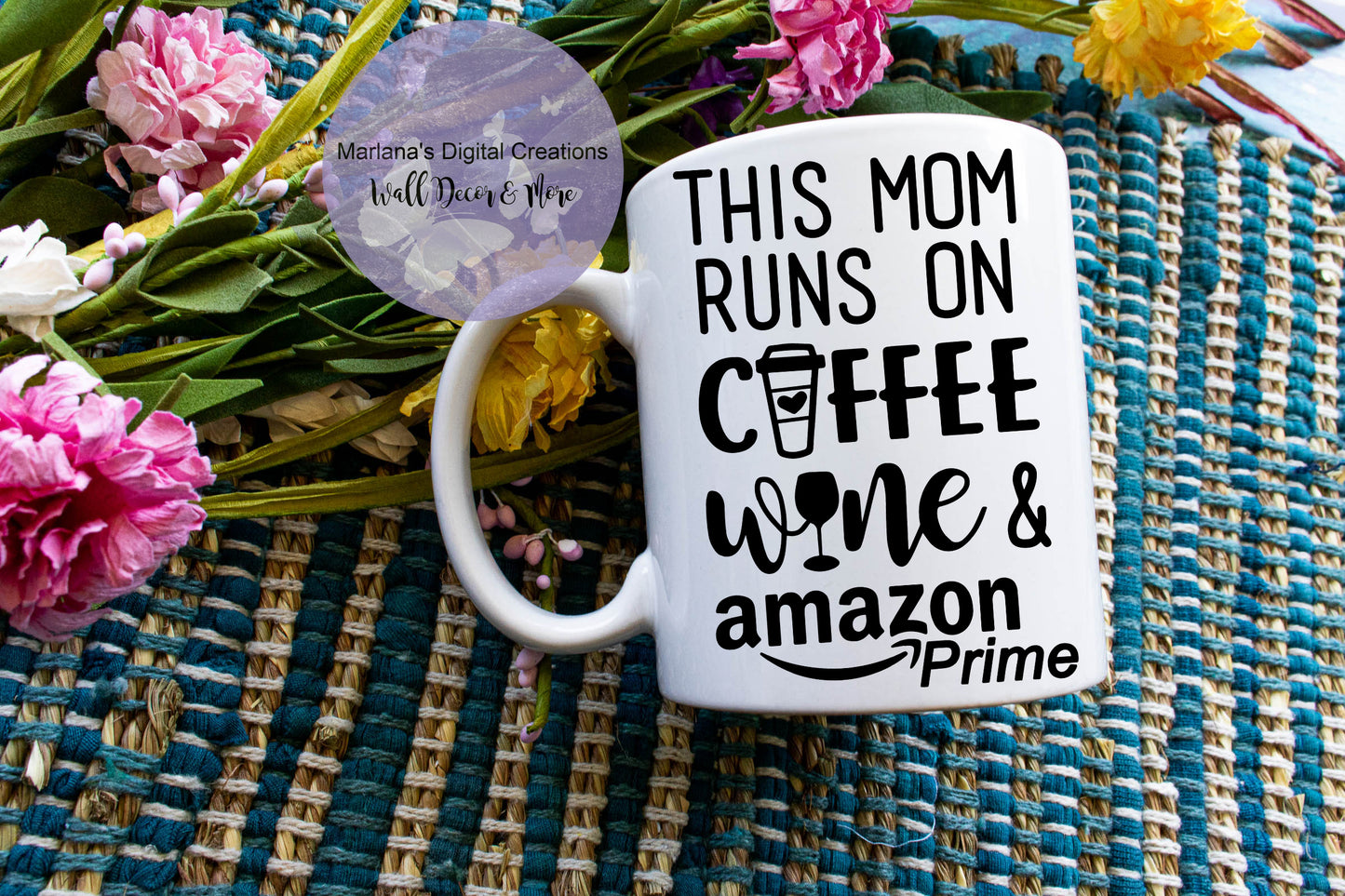 Coffee Wine Amazon Prime - Mug