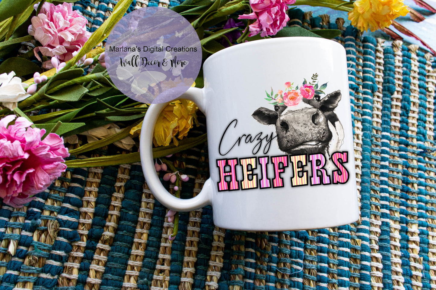 Crazy Heifers - Mug