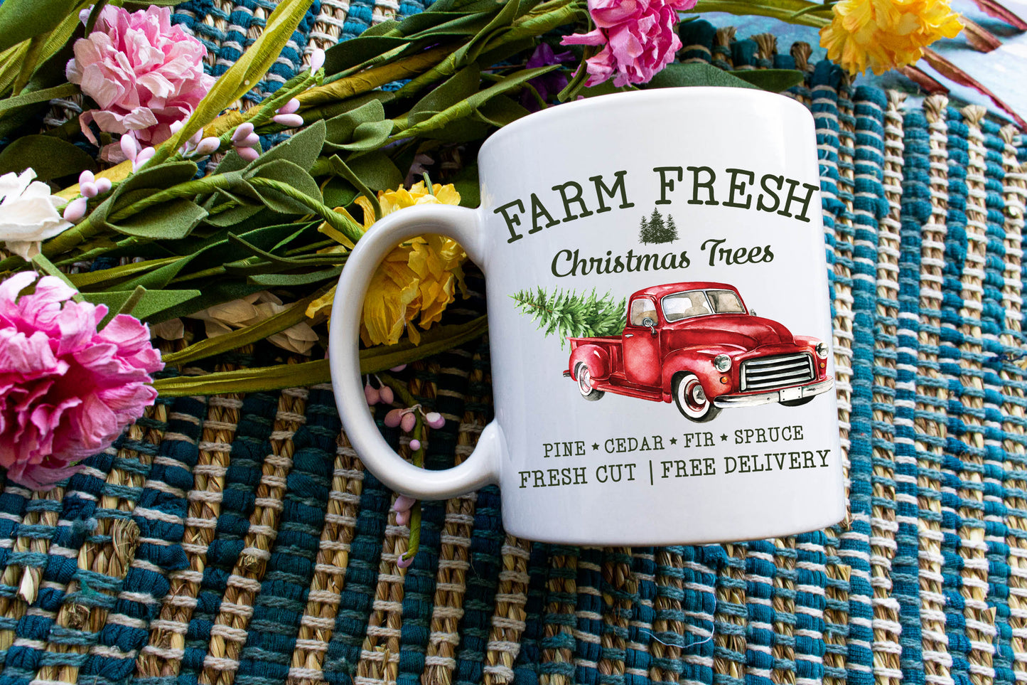 Farm Fresh Christmas Trees - Mug