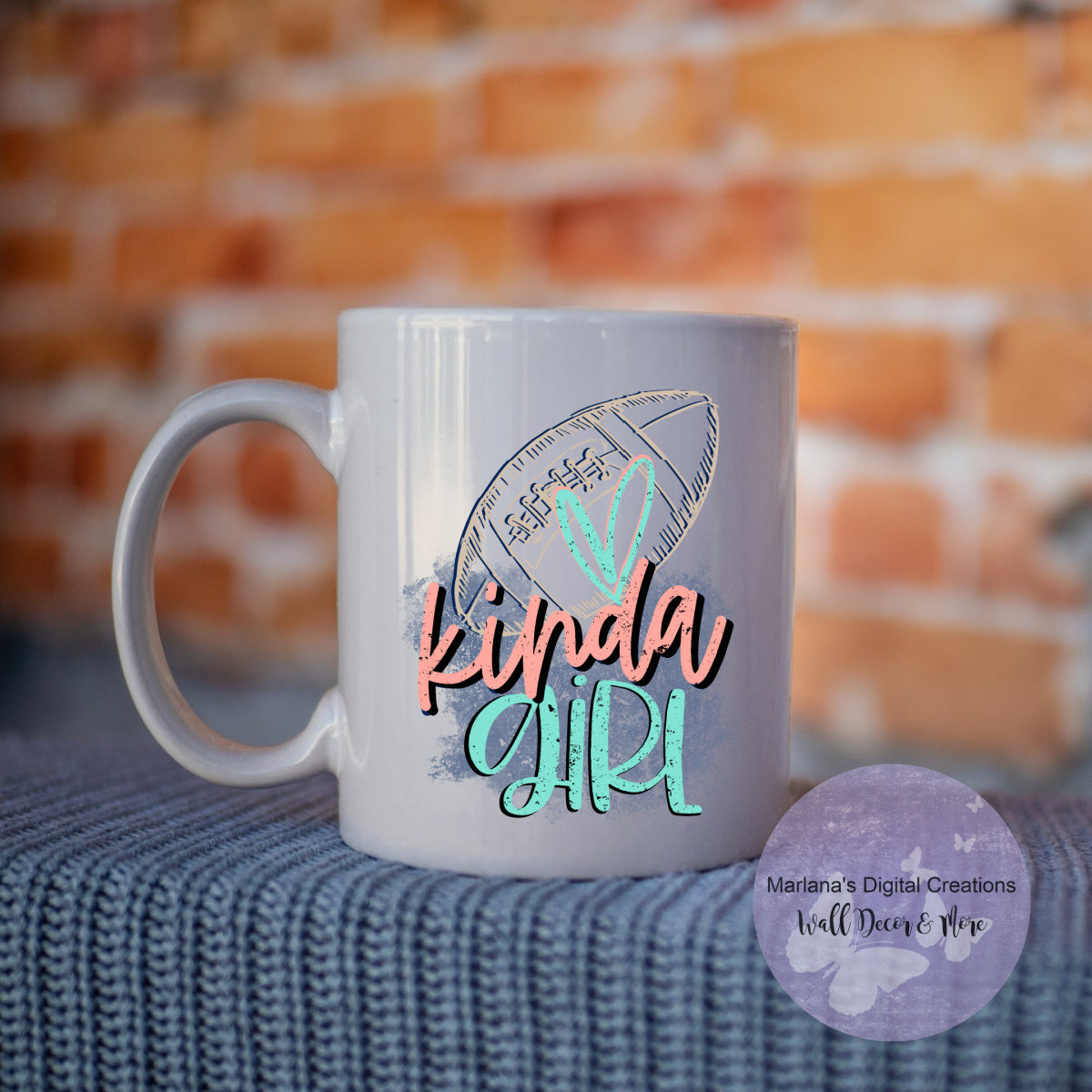 Football Kinda Girl - Mug