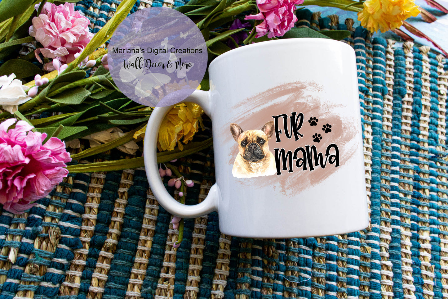 French Bulldog Fur Mama - Mug