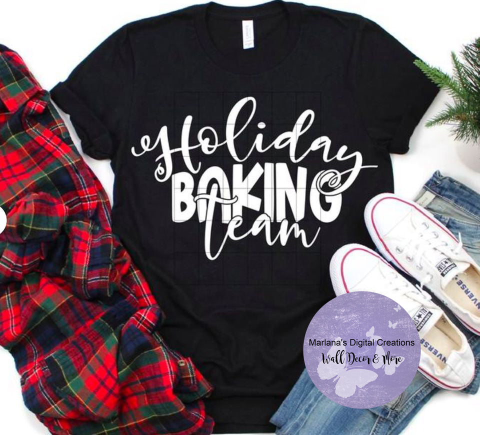 Holiday Baking Team - Screen Print