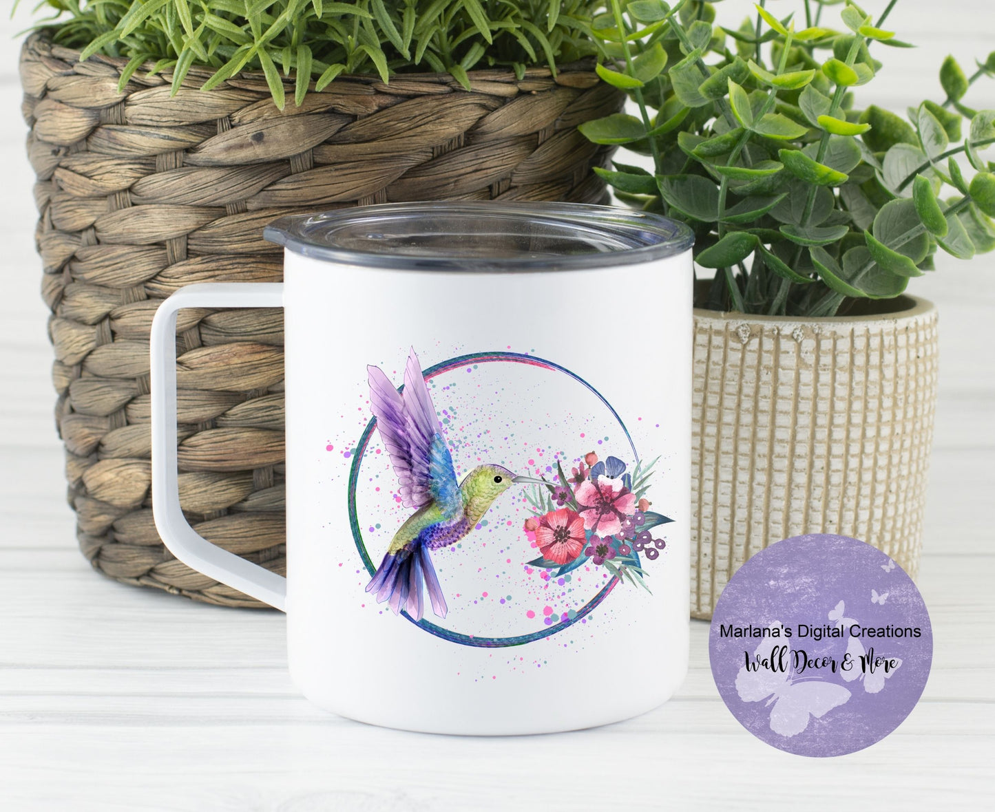 Hummingbird 14oz Townie Mug