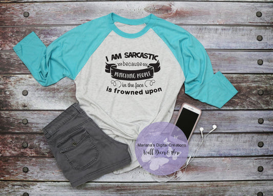 I Am Sarcastic - Vinyl Print