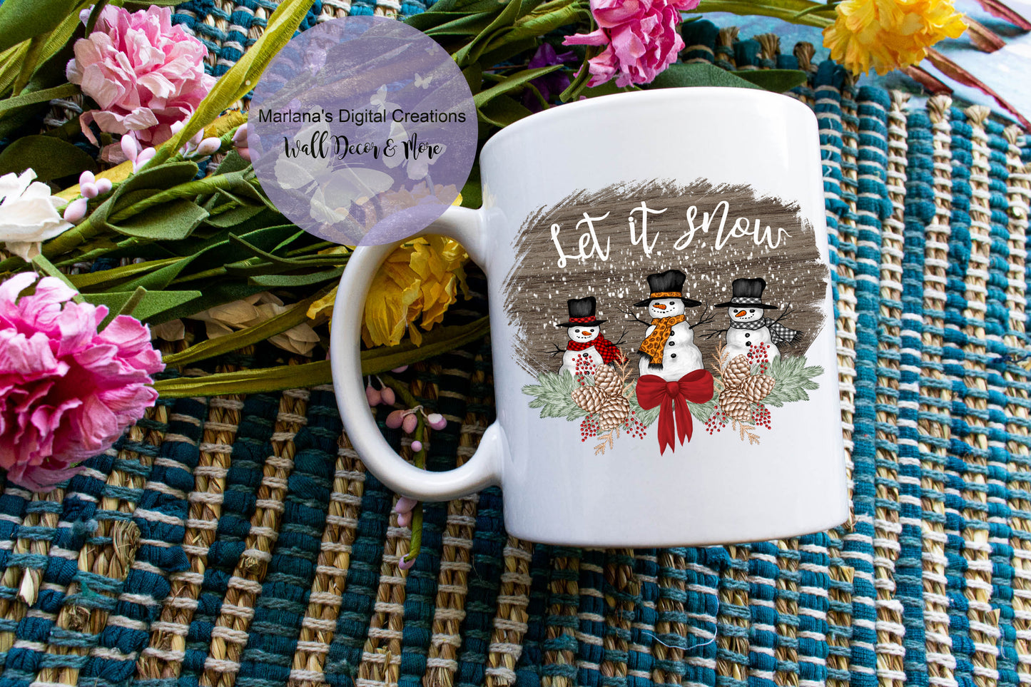 Let It Snow Snowmen - Mug