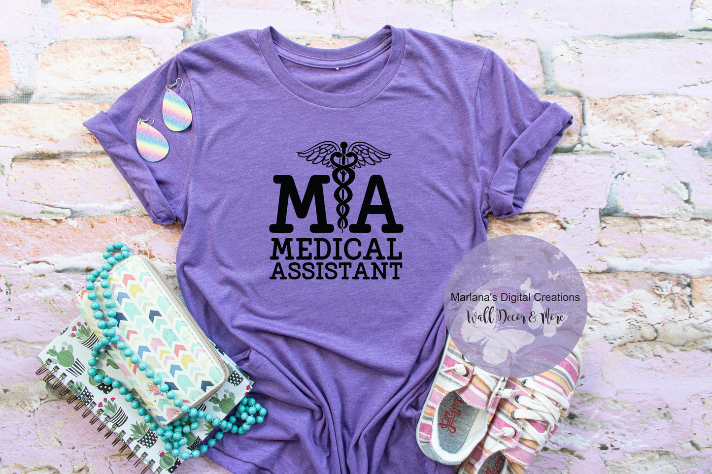 Medical Assistant - Vinyl Print