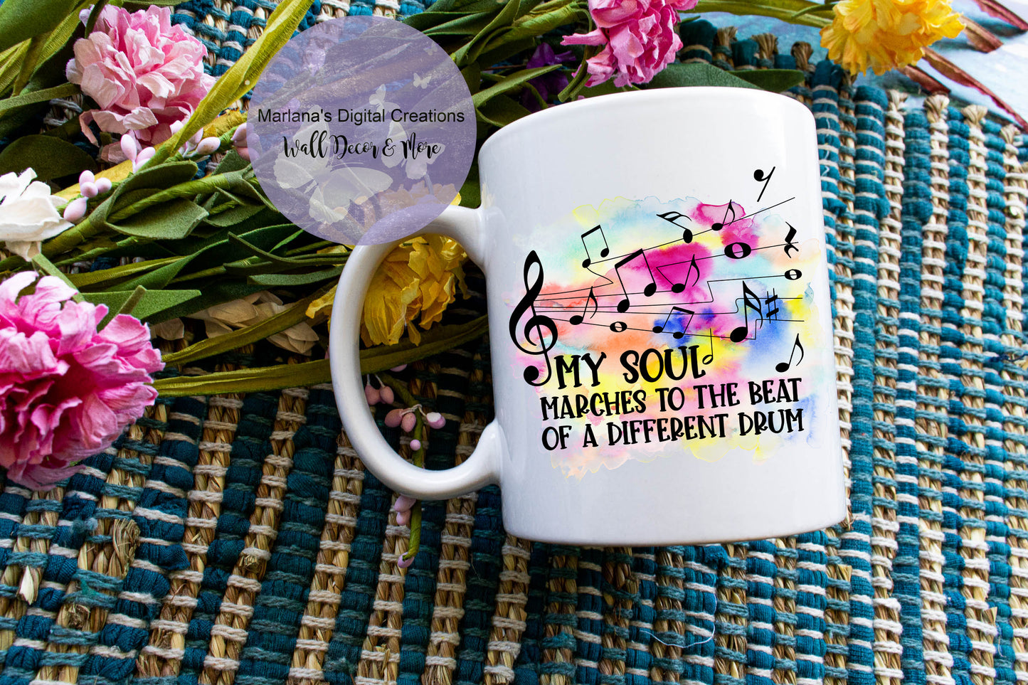 My Soul Marches To The Beat Of A Different Drum - Mug