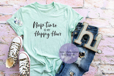 Nap Time Is My Happy Hour - Vinyl Print