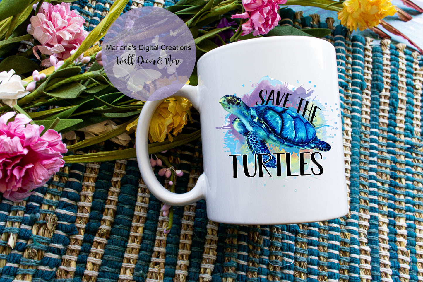 Save The Turtles - Mug