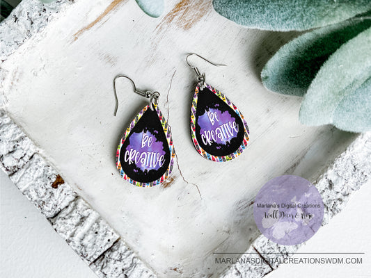 Teardrop SK Be Creative Earrings