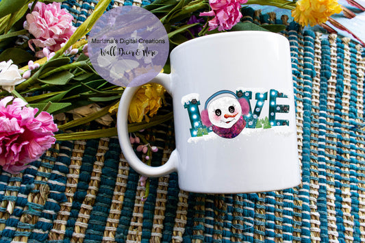 Snow Girl Love - Mug