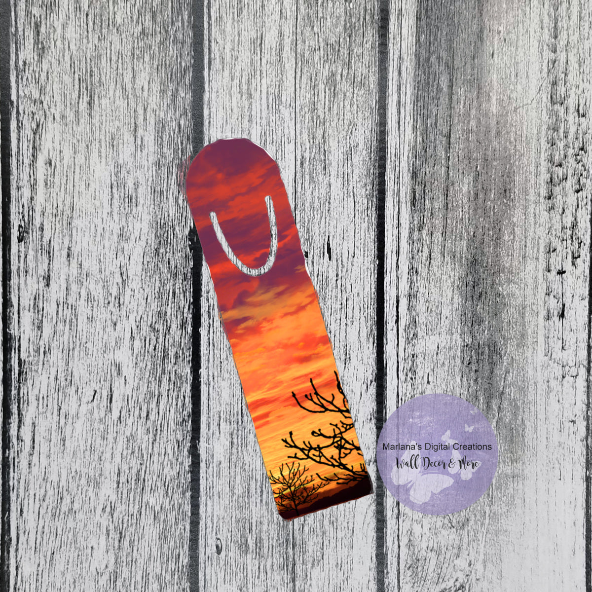 Sunset Bookmark