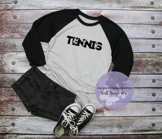 Tennis - Vinyl Print